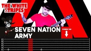 ?THE WHITE STRIPES?[ Seven Nation Army ] cover by Masuka | LESSON | GUITAR TAB