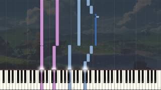 Genshin Impact Main Theme Piano Transcription/Synthesia Tutorial [Sheet Music]