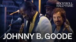 Chuck Berry With Bruce Springsteen & The E Street Band - Johnny B. Goode