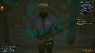 Cyberpunk 2077 soundtrack - guitarist in a street
