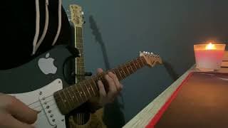 call out my name | the weekend (electric guitar cover)