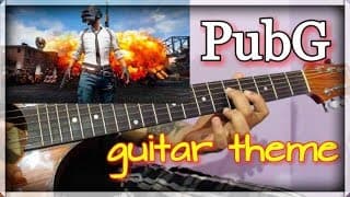 Player Unknown's Battlegrounds(PUBG) Theme on Guitar - Lesson For Beginners