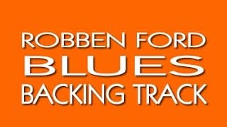 Robben Ford Blues Backing Track in G
