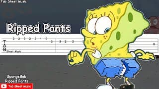 SpongeBob SquarePants - Ripped Pants Guitar Tutorial