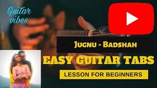 Badshah - Jugnu | Easy Guitar Tabs Full Song Lesson I Nikita Gandhi, Akanksha Sharma #jugnuchallenge