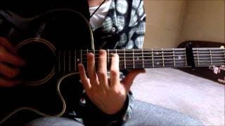 Clannad ED - Dango Daikazoku guitar cover (solo)