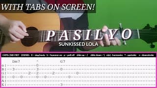 pasilyo fingerstyle tabs - abz collado | sunkissed lola