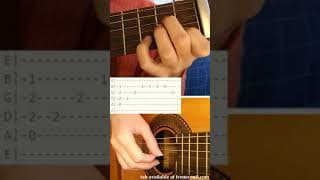 My favorite guitar solo - Tutorial
