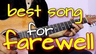 Best song to Perform on Farewell - Super Easy Guitar tabs & Chords Lesson