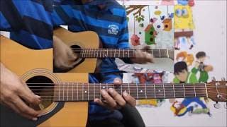 Single String Easy lead lessons Series # 1 - hindi old song guitar lesson leads tabs