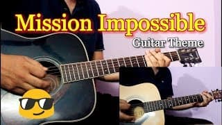 Mission Impossible Theme - Easy Guitar Lesson In Hindi | 5/4 Rhythm Pattern Explained