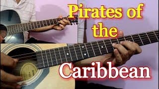 Pirates Of The Caribbean - Easy Guitar Tabs Lesson in Hindi