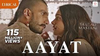 Lyrical: Aayat | Full Song with Lyrics | Bajirao Mastani